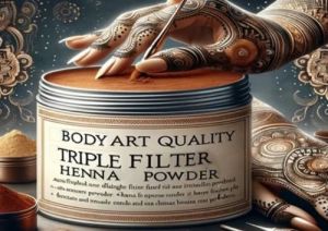 Body Art Quality Triple Filter Henna Powder