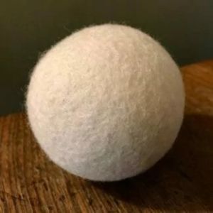 White Woolen Felt Ball