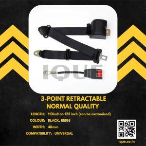 Ique 3 Point Automatic Seat Belt, For Car