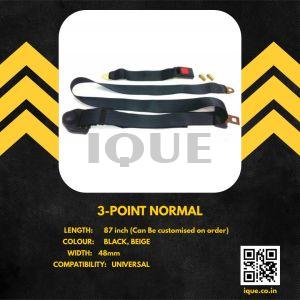 Ique Three Point Manual Seat Belt