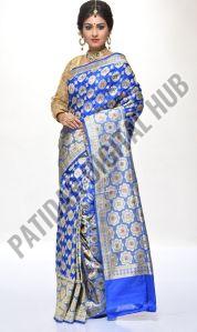 Artistic Banarasi Saree with Meenakari Motifs