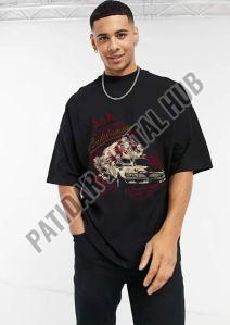 Mens Graphic Oversized Cotton T-Shirts