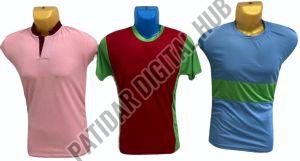 Unisex Color Block T-Shirt