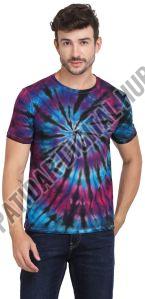 Unisex Tie Dye Round Neck T-Shirt