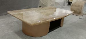 Marble Top Rectangular Center Table