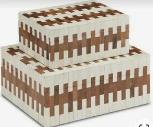 Wooden Spice Box