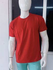Cotton/polyester/round Neck/V-Neck Plain T-shirt