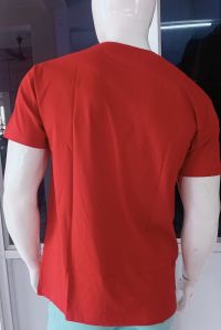 Cotton/polyester/round Neck/V-Neck Plain T-shirt