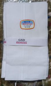 Mens Plain Cotton Handkerchief