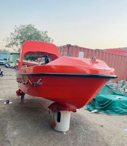 Red Marine Speed Boat