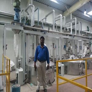 Indigo Natural Color Extraction Plant