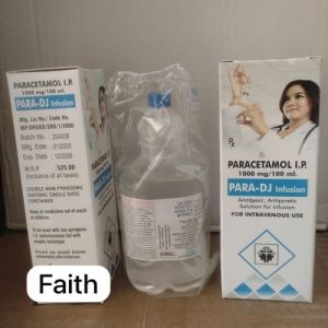 100ml Paracetamol Infusion