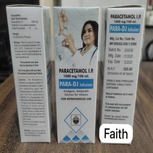 100ml Paracetamol Infusion