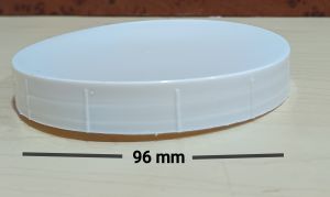 White Plastic Jar Cap