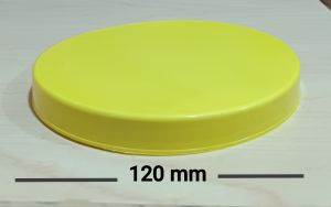 Yellow Plastic Jar Cap