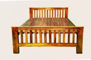 Heavy Duty Solid Wood Slatted Bed