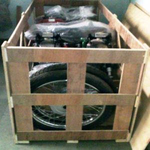 Industrial Wooden Crate for Two-Wheeler and Automobile Parts