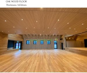 Junckers Oak Harmony Hardwood Floor