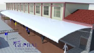 Aluminium Tensile Fabric Structure