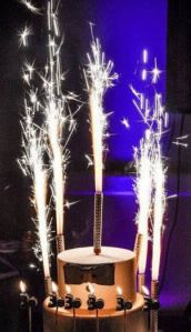 Fire Sparkle Party Candle