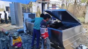 Bulk Milk Cooler With Control Panel