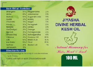 100ml Jiyasha Devine Herbal Kesh Oil
