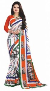Election Promotional Saree