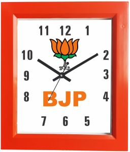 Plastic Political Promotional Wall Clock