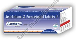 Aceclofenac Paracetamol Tablet