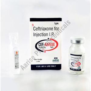 Ceftriaxone Injection Cef Aarise 1 Gm