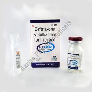 Ceftriaxone Sulbactam Injection Cef Aarise 1.5 Gm
