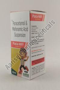 Paracetamol Mefenamic Acid Suspension Para Mff