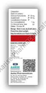 Ambroxol Hydrochloride Guaiphenesin and Levosalbutamol Sulphate Syrup