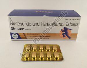 Nimesulide and Paracetamol Tablets