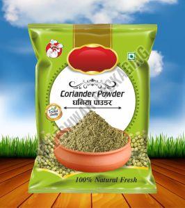 Custom Printed Coriander Packaging Pouches