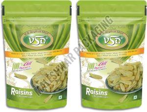 Raisins Standup Zipper Pouches