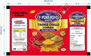 Tadka Chilli Powder Packaging Pouches