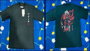 Cotton Dark Green DTF Printed T Shirts