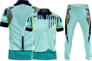 Half Sleeves Mens Light Blue Dry Fit Tracksuit
