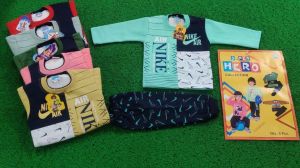 Art No. 103 Super Hero Boys Pajama T-Shirt Set