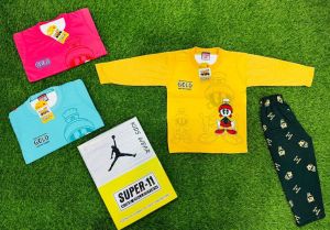 Art No. 5001 Super-11 Boys Pajama T-Shirt Set