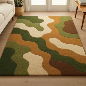 Modern hand-tufted Handmade Area Rugs