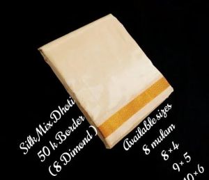 50 K Pure Mix Silk Dhotis