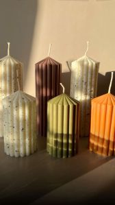 Pillar Candles Pointed