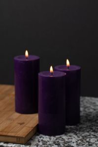 Pillar Candles Pointed