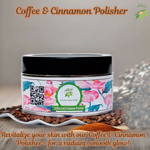 Coffee and Cinnamon Face Polisher Scrub
