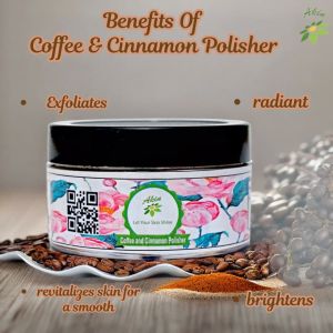 Coffee and Cinnamon Face Polisher Scrub