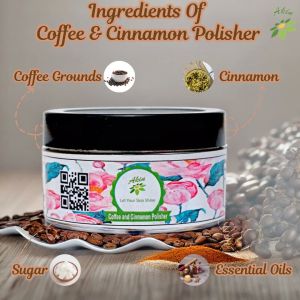 Coffee and Cinnamon Face Polisher Scrub