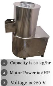 Stainless Steel Potato Peeler Machine
