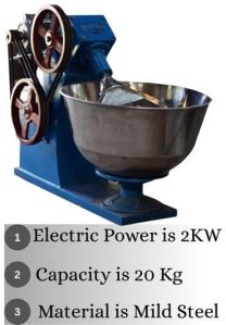 Mild Steel Dough Kneader Machine